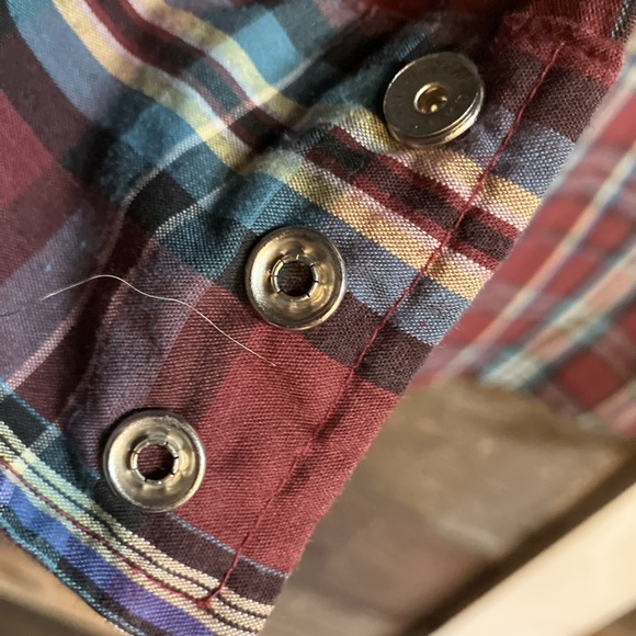 90's Vintage Sasson Shirt Large Casual Button Up Long Sleeve Mens - Picture 7 of 9